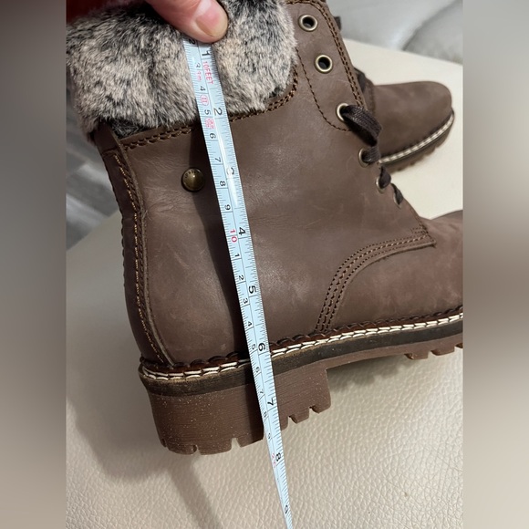 Pajar Women's Nubuck Leather Ankle Boots - Made in Portugal - EU 40/ US 8.5 - Picture 12 of 13